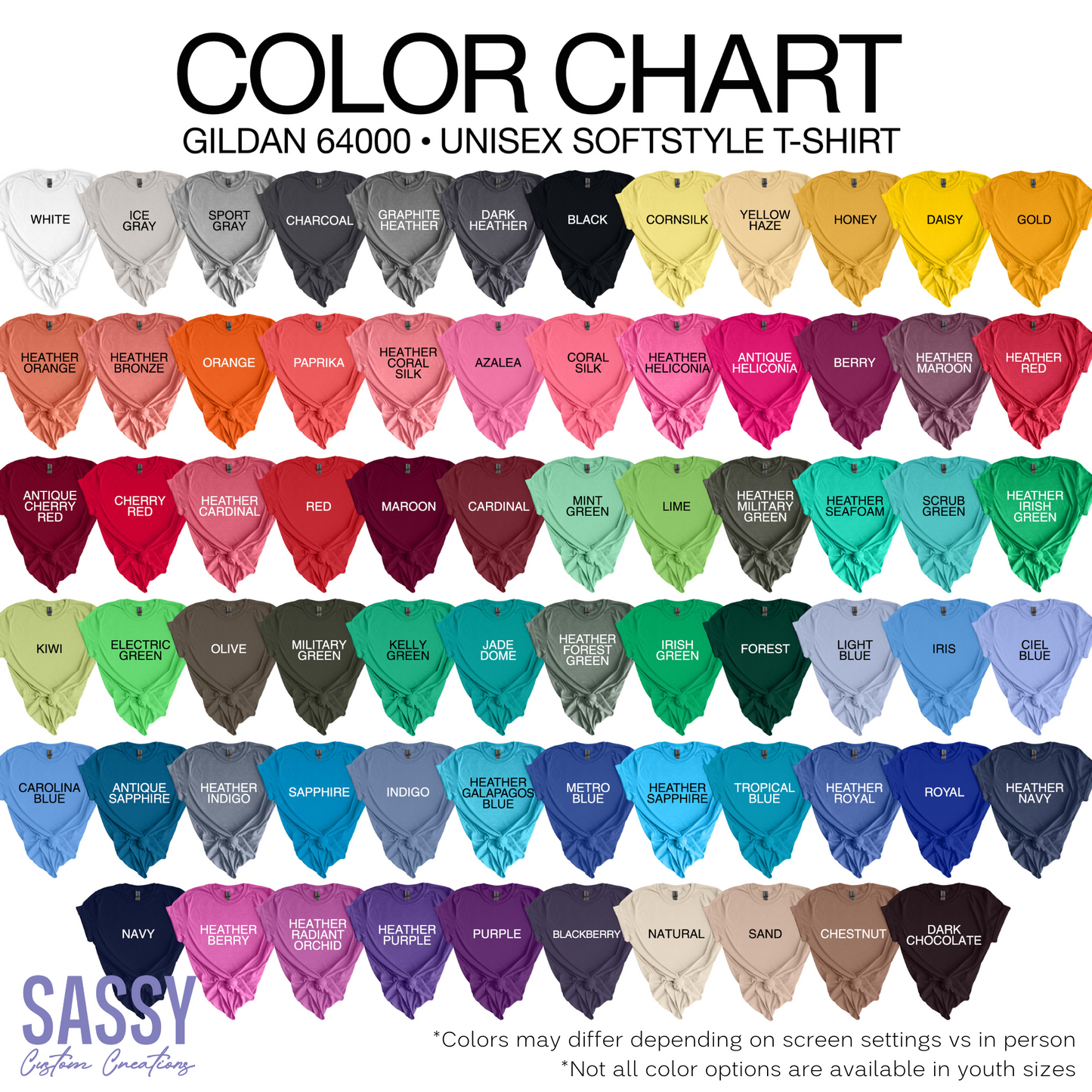 YOUTH T-SHIRT - CUSTOM ORDER