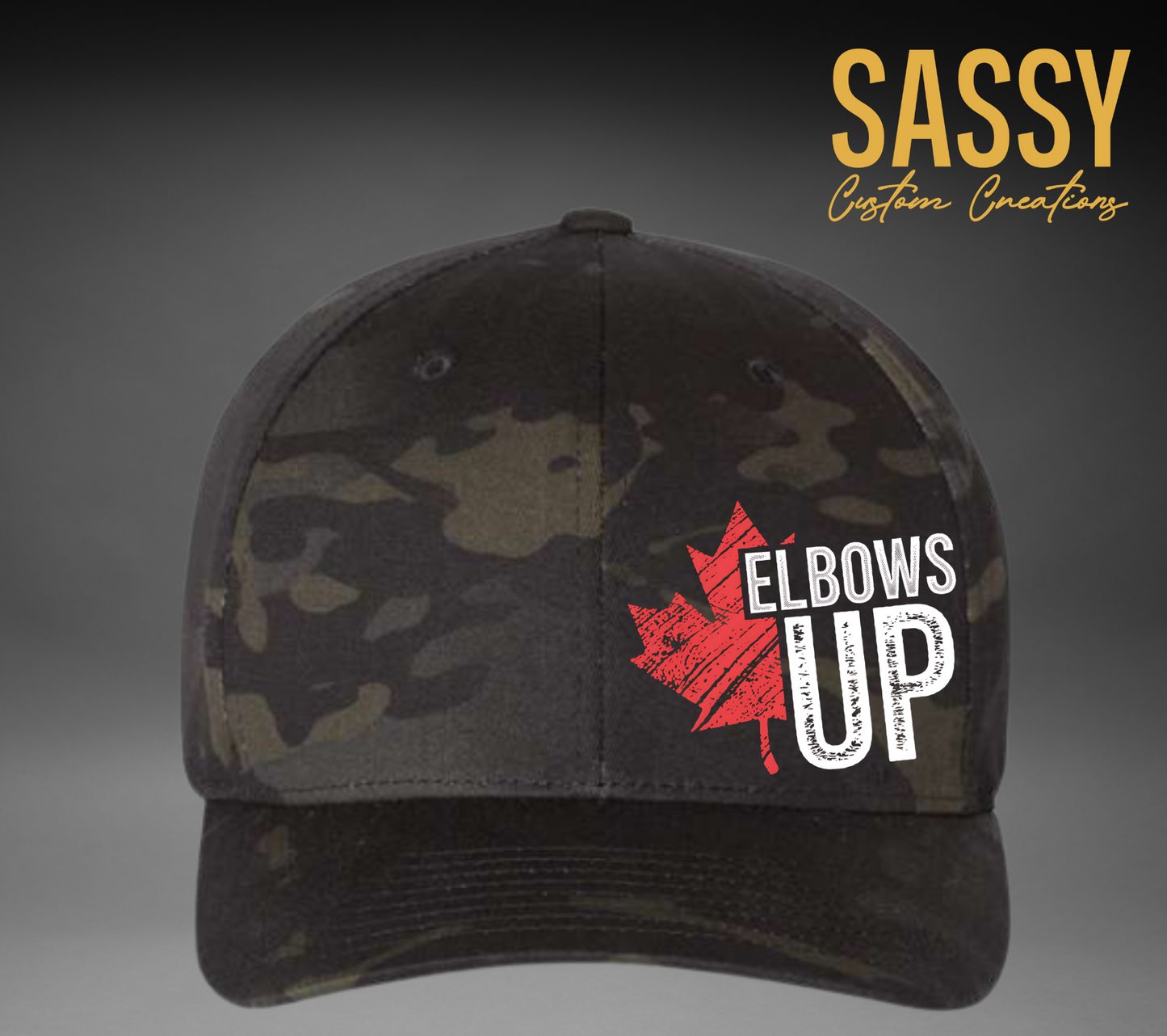 ELBOWS UP BASEBALL HAT