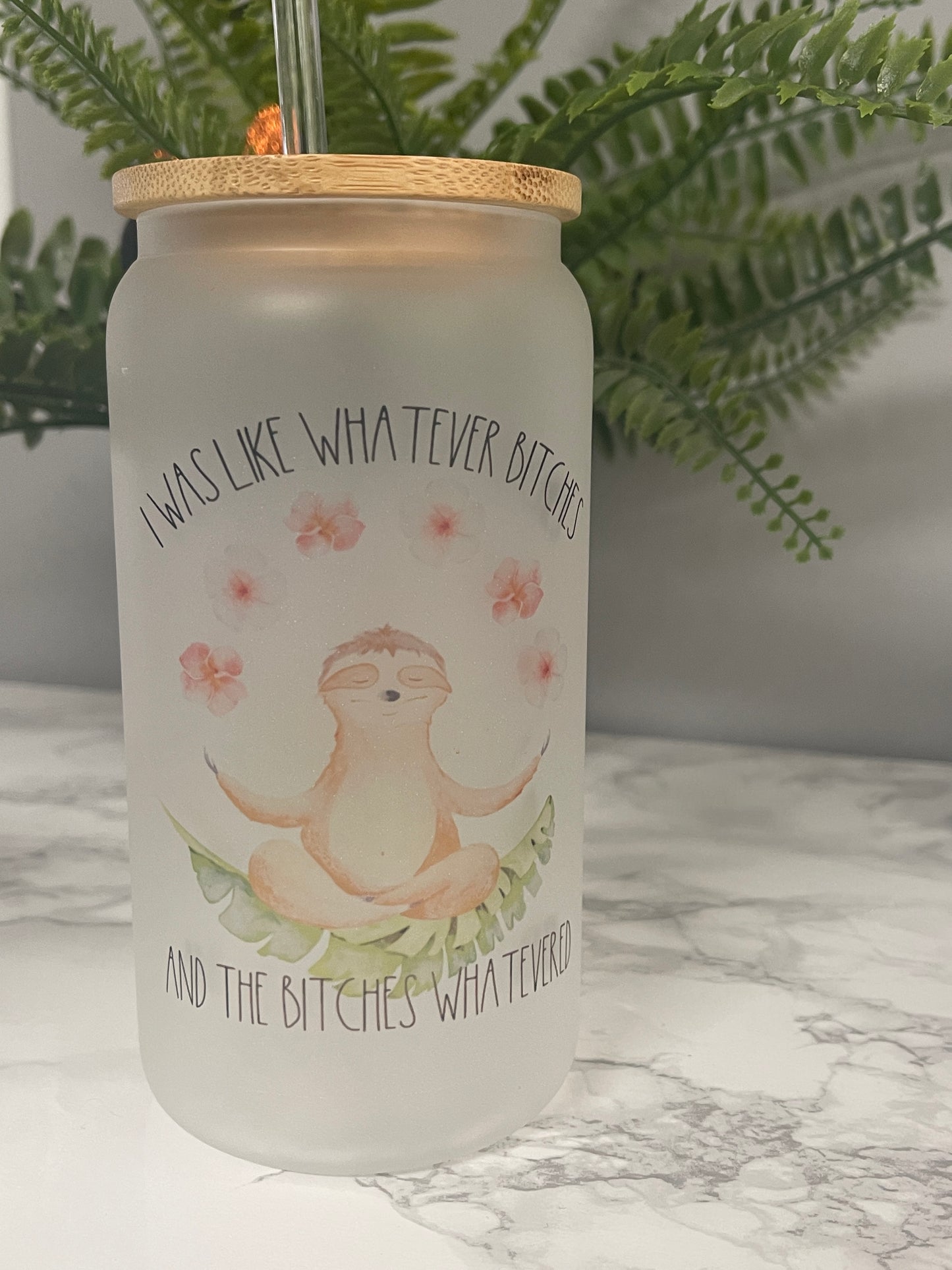 WHATEVER BITCHES GLASS CAN
