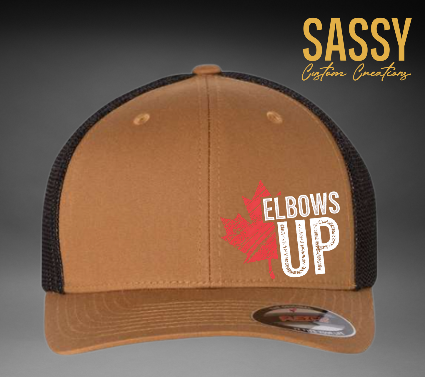 ELBOWS UP BASEBALL HAT