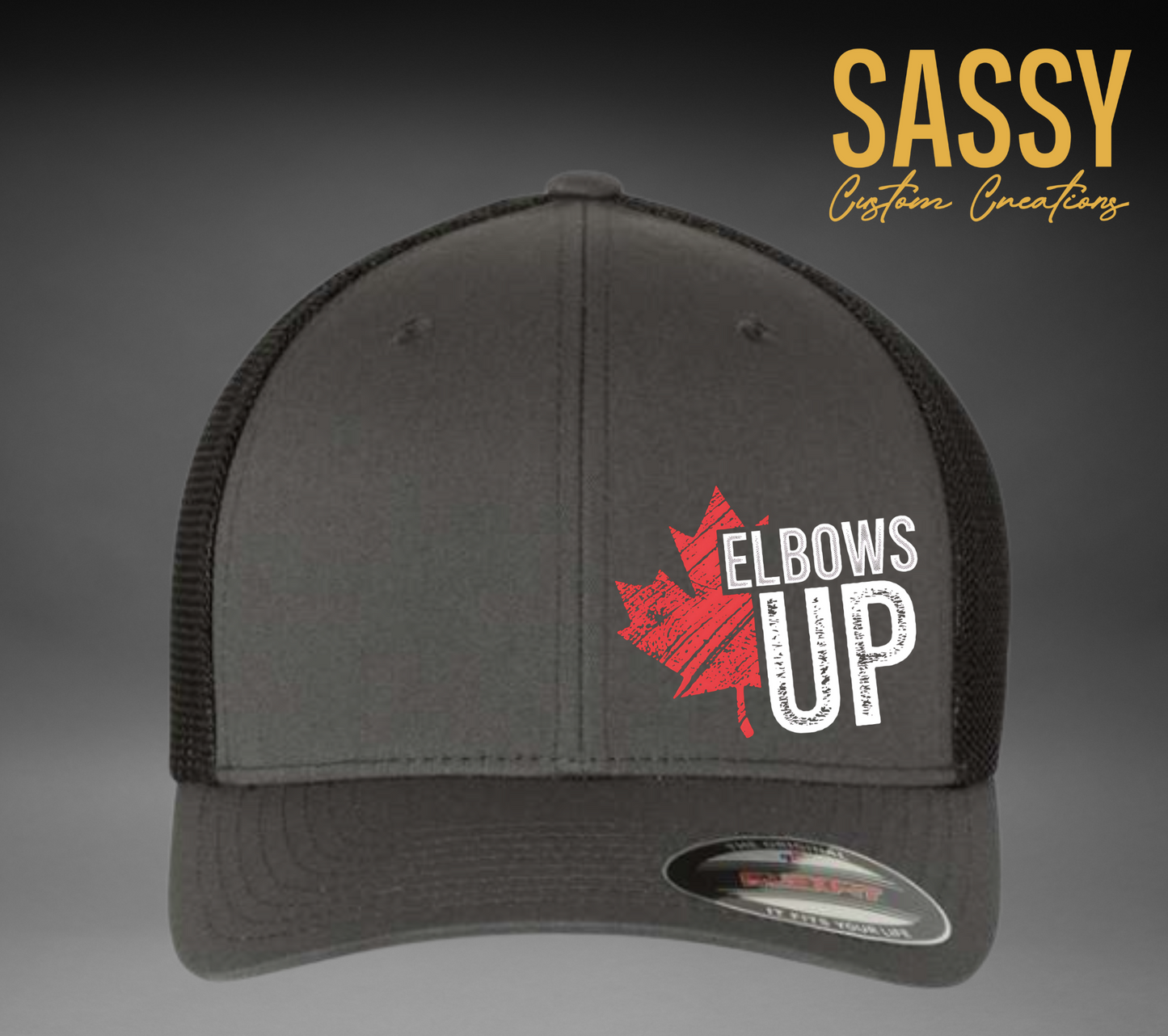 ELBOWS UP BASEBALL HAT