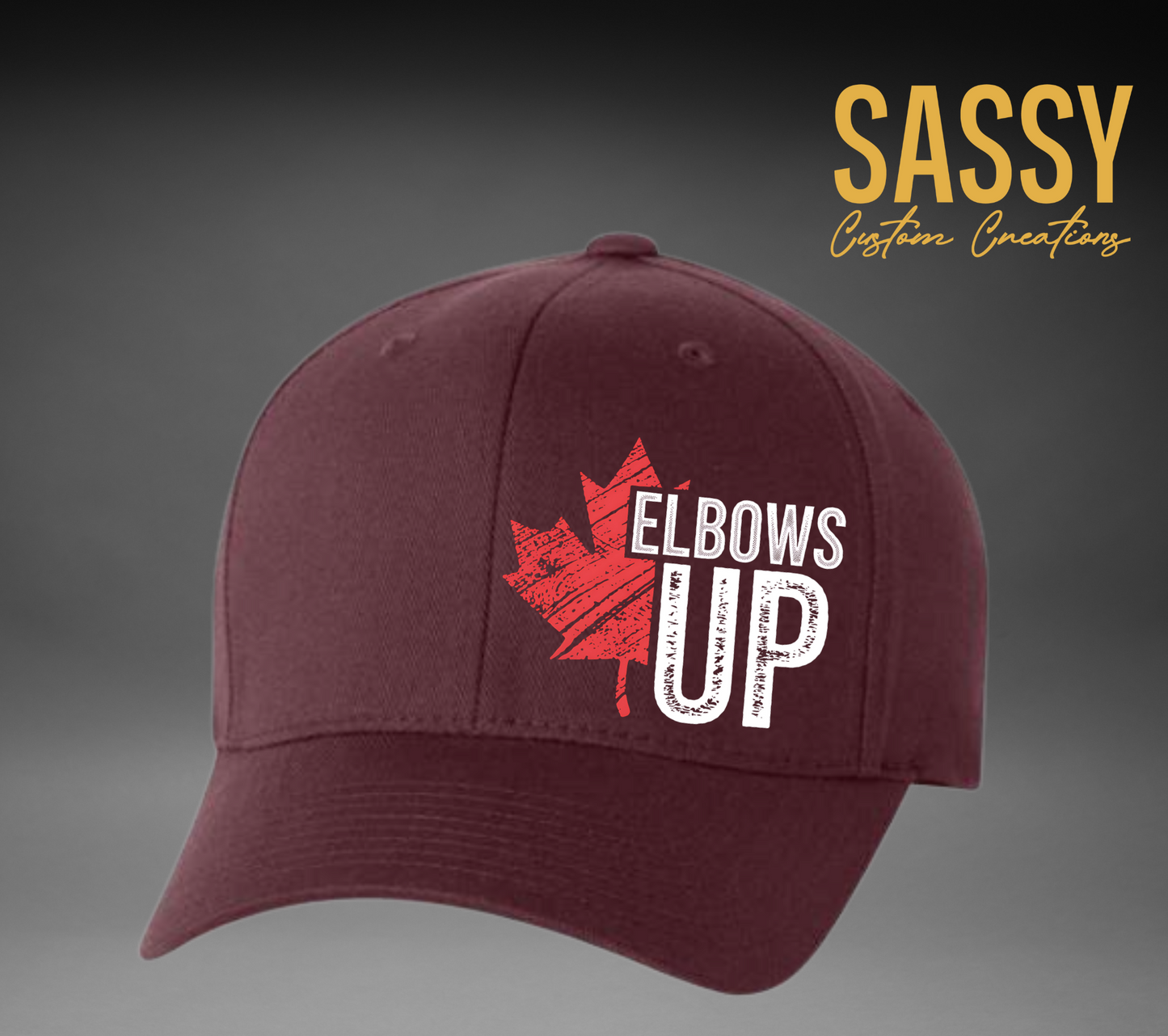 ELBOWS UP BASEBALL HAT