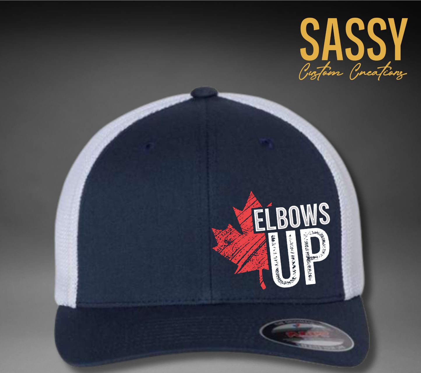 ELBOWS UP BASEBALL HAT