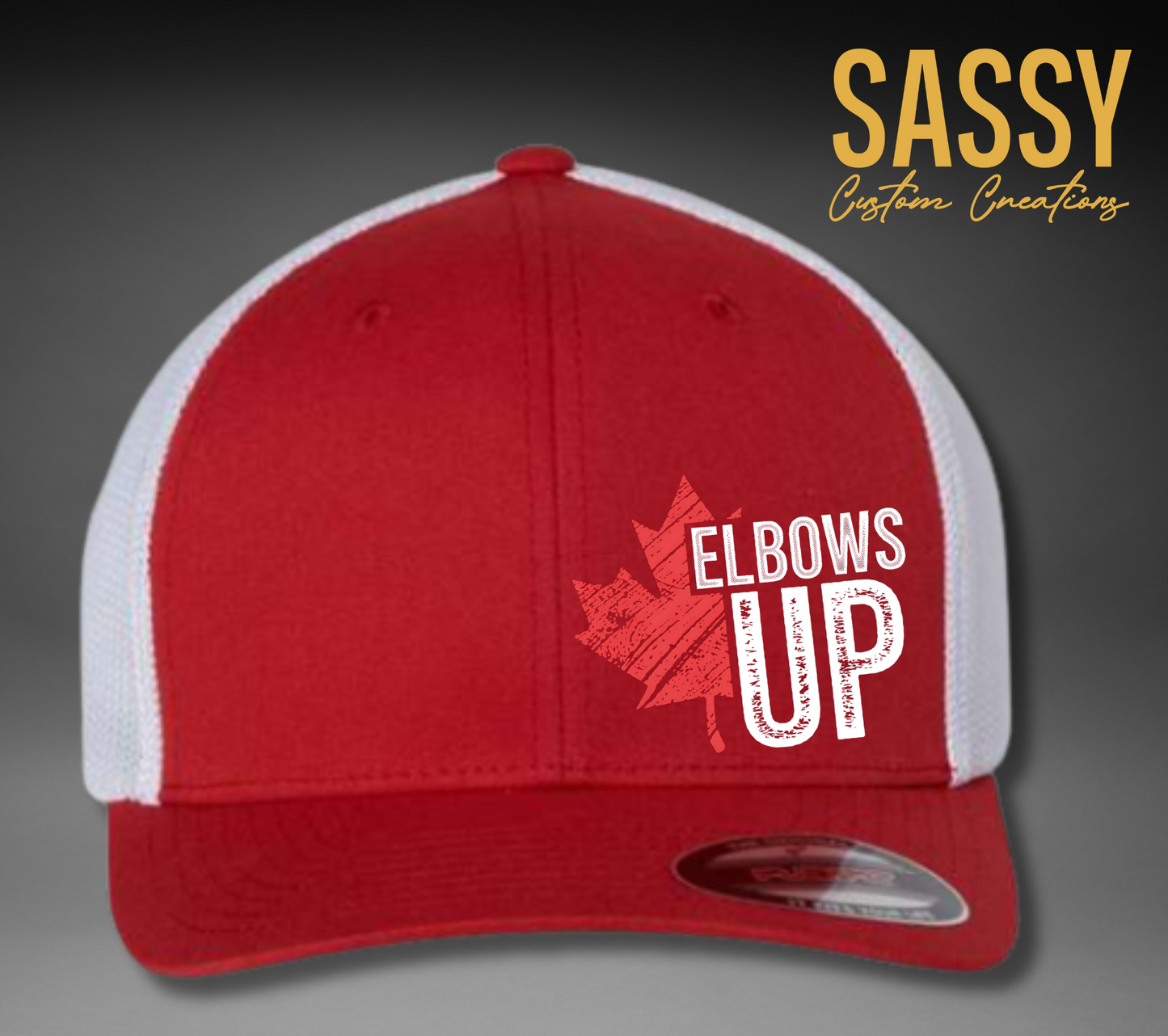 ELBOWS UP BASEBALL HAT