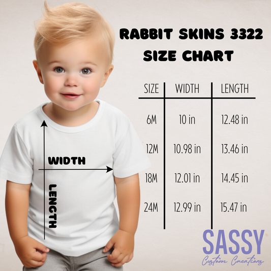 INFANT T-SHIRT - CUSTOM ORDER