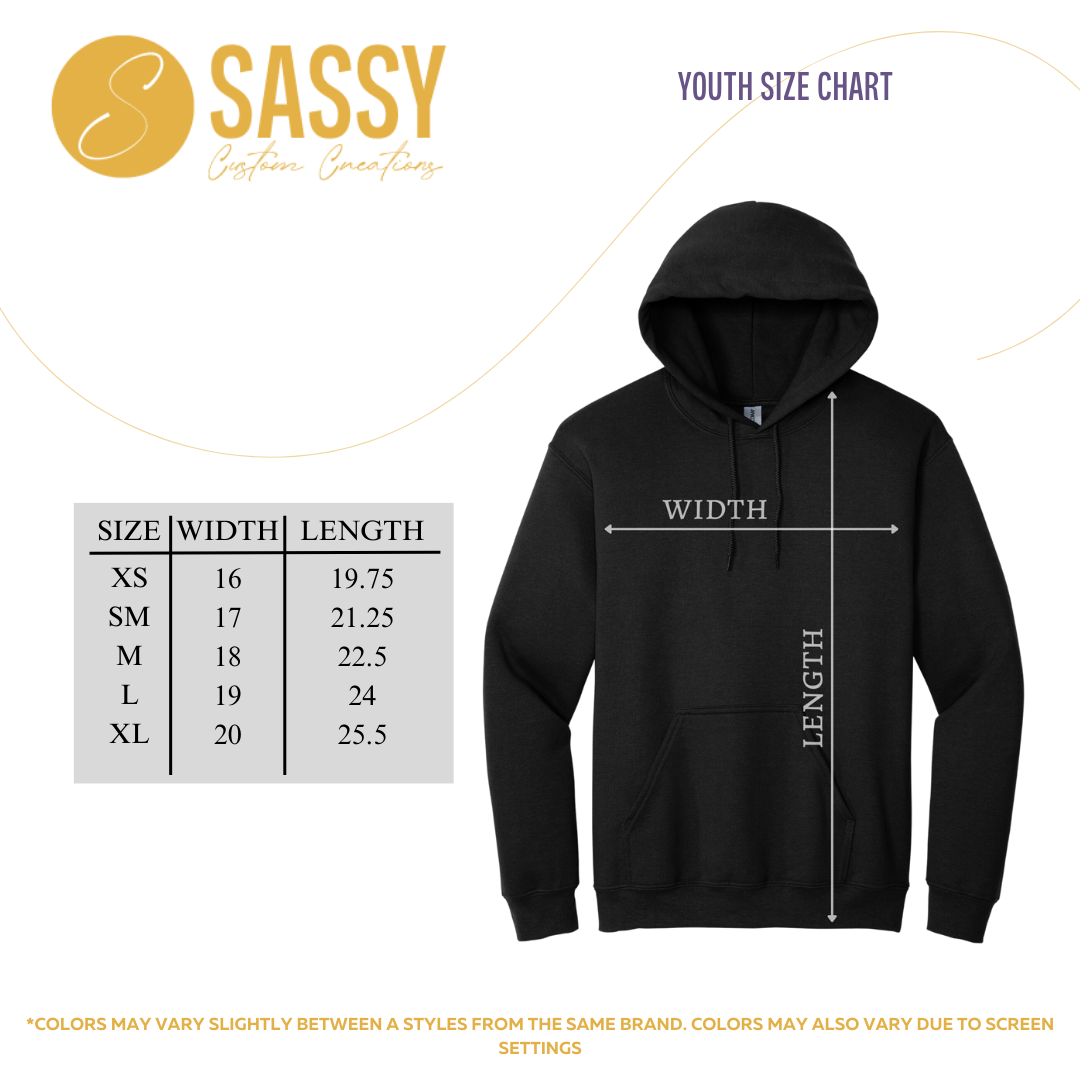 YOUTH HOODIE - CUSTOM ORDER