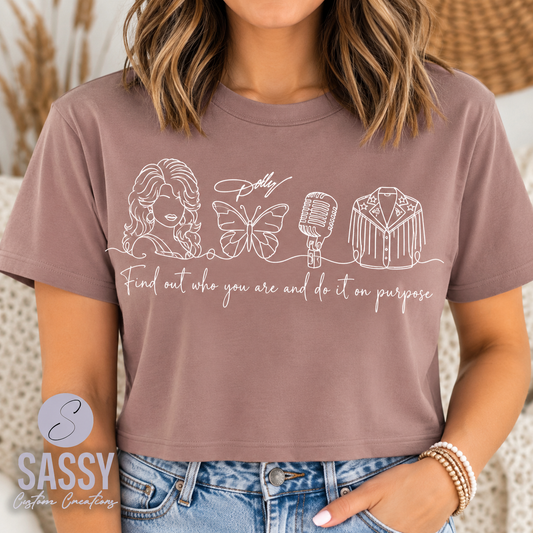 DOLLY INSPIRED "FIND OUT WHO YOU ARE"
