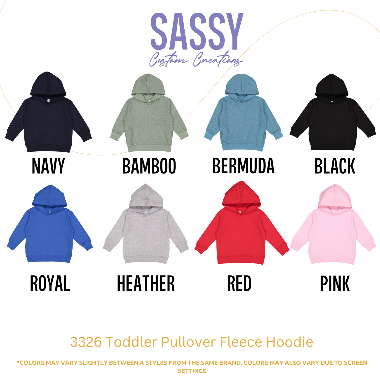 TODDLER HOODIE - CUSTOM ORDER