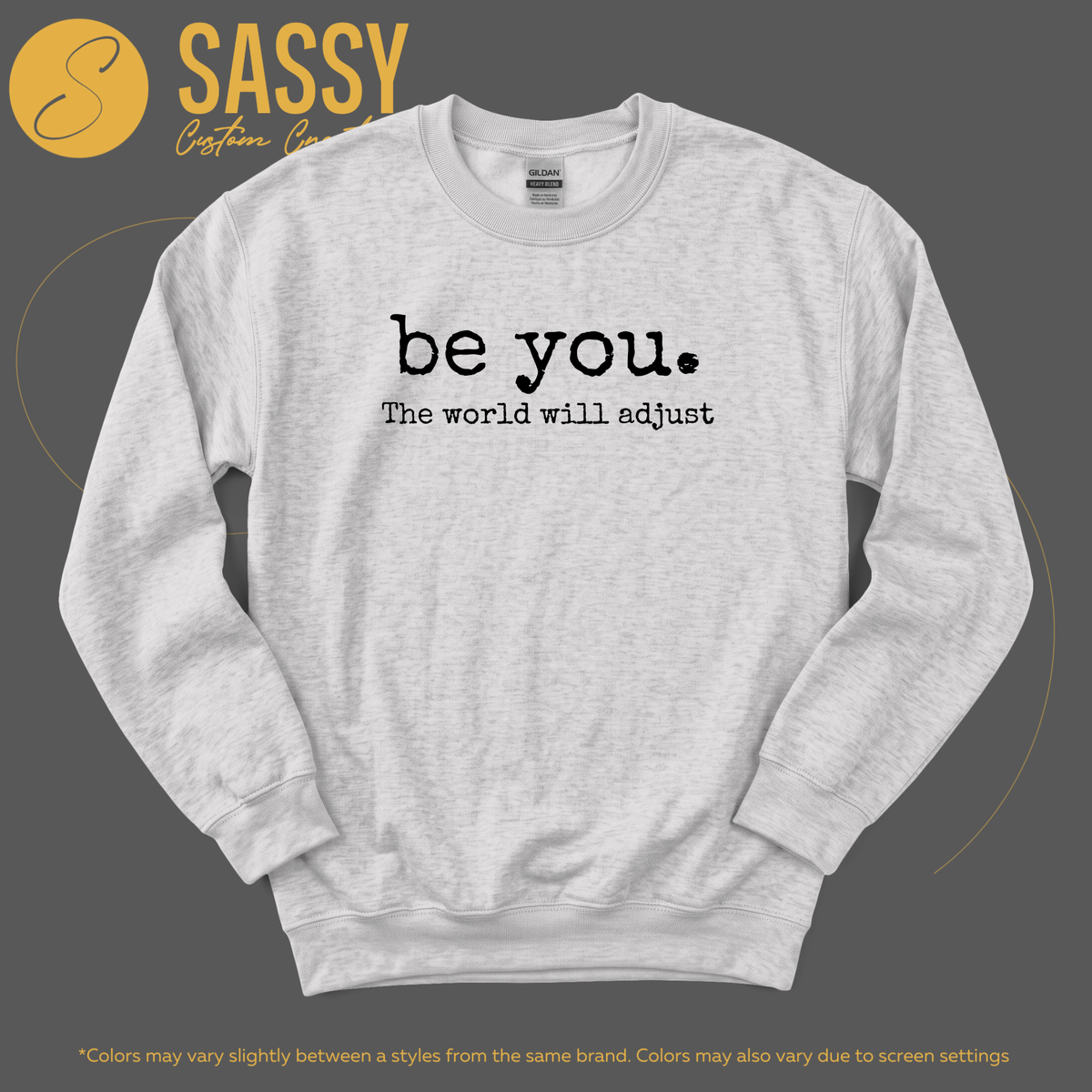 BE YOU.