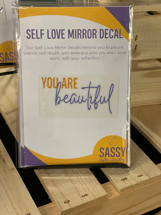 YOU ARE BEAUTIFUL DECAL