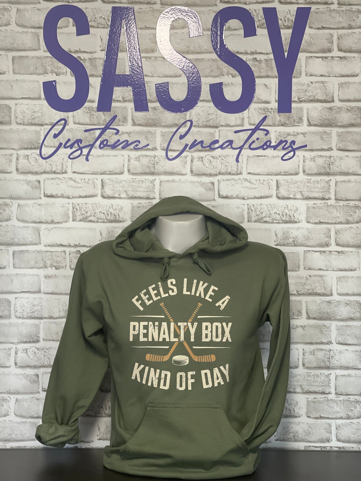 PENALTY BOX KINDA DAY (Hockey Version)