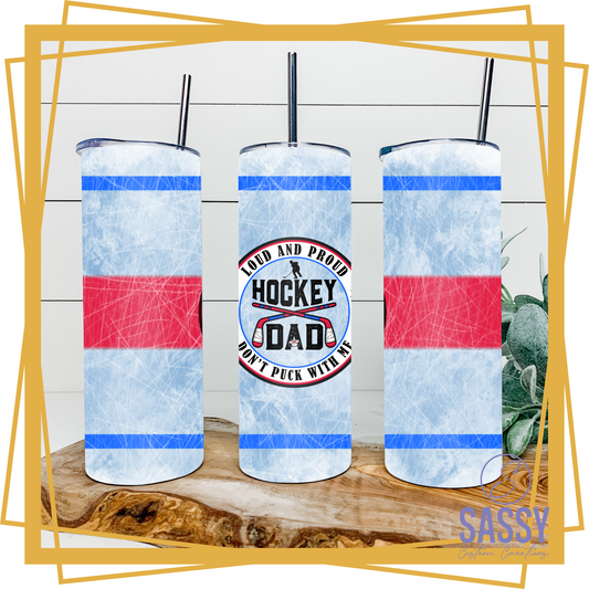 HOCKEY DAD TUMBLER