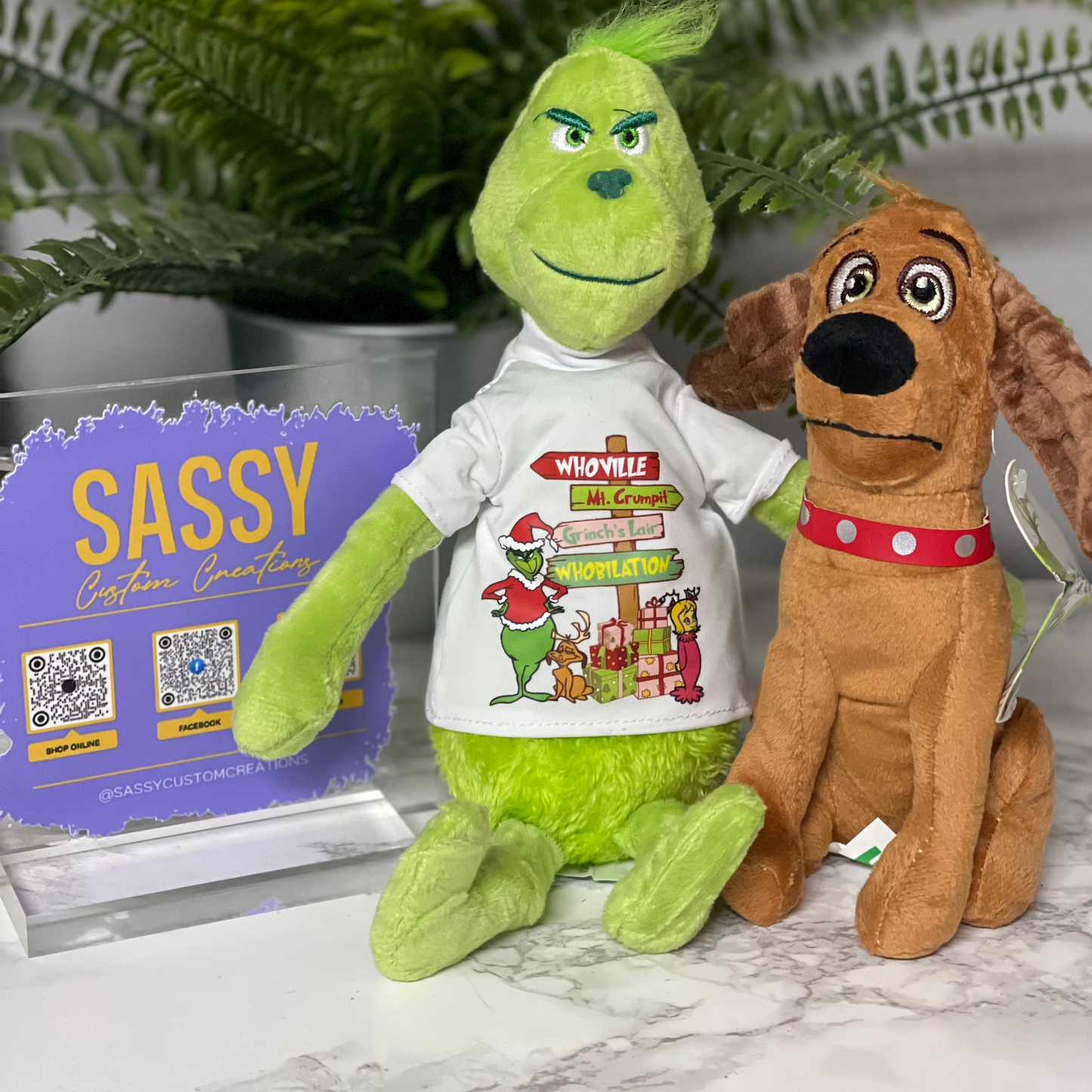 GRINCH & MAX PLUSH