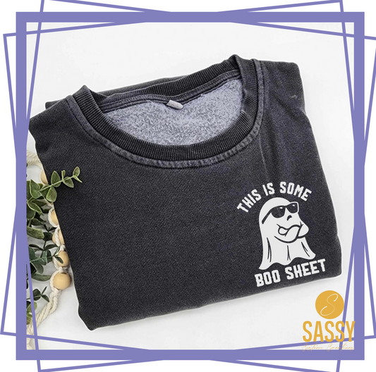 THIS IS BOO SHEET T-SHIRT