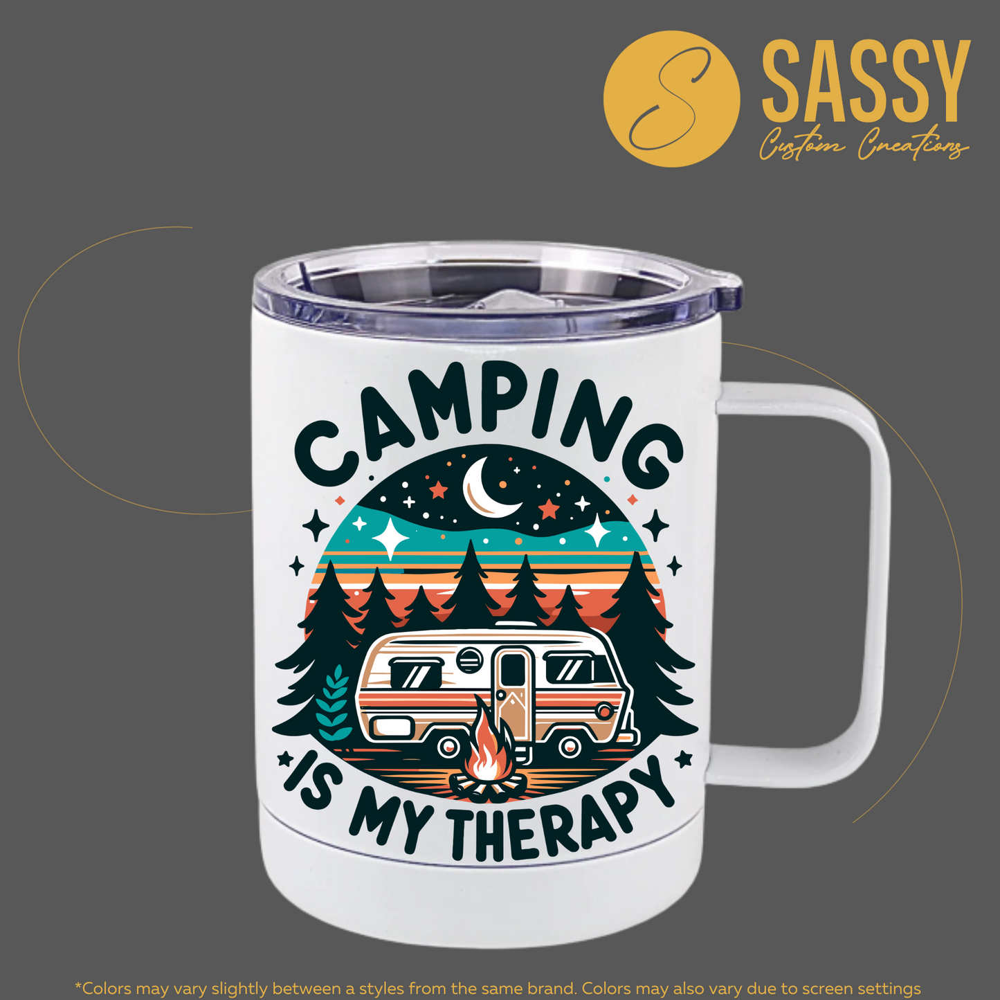 CAMPING IS MY THERAPY